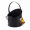 Fireside Black Iron Coal Log Hod Storage Shuttle With Handle