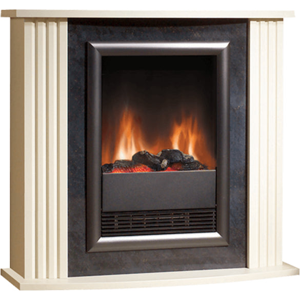 Mozart Optiflame Electric Suite - Cream