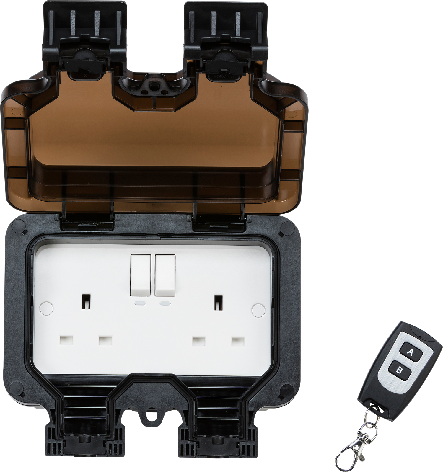 Remote Controlled IP66 13A 2G outdoor Socket