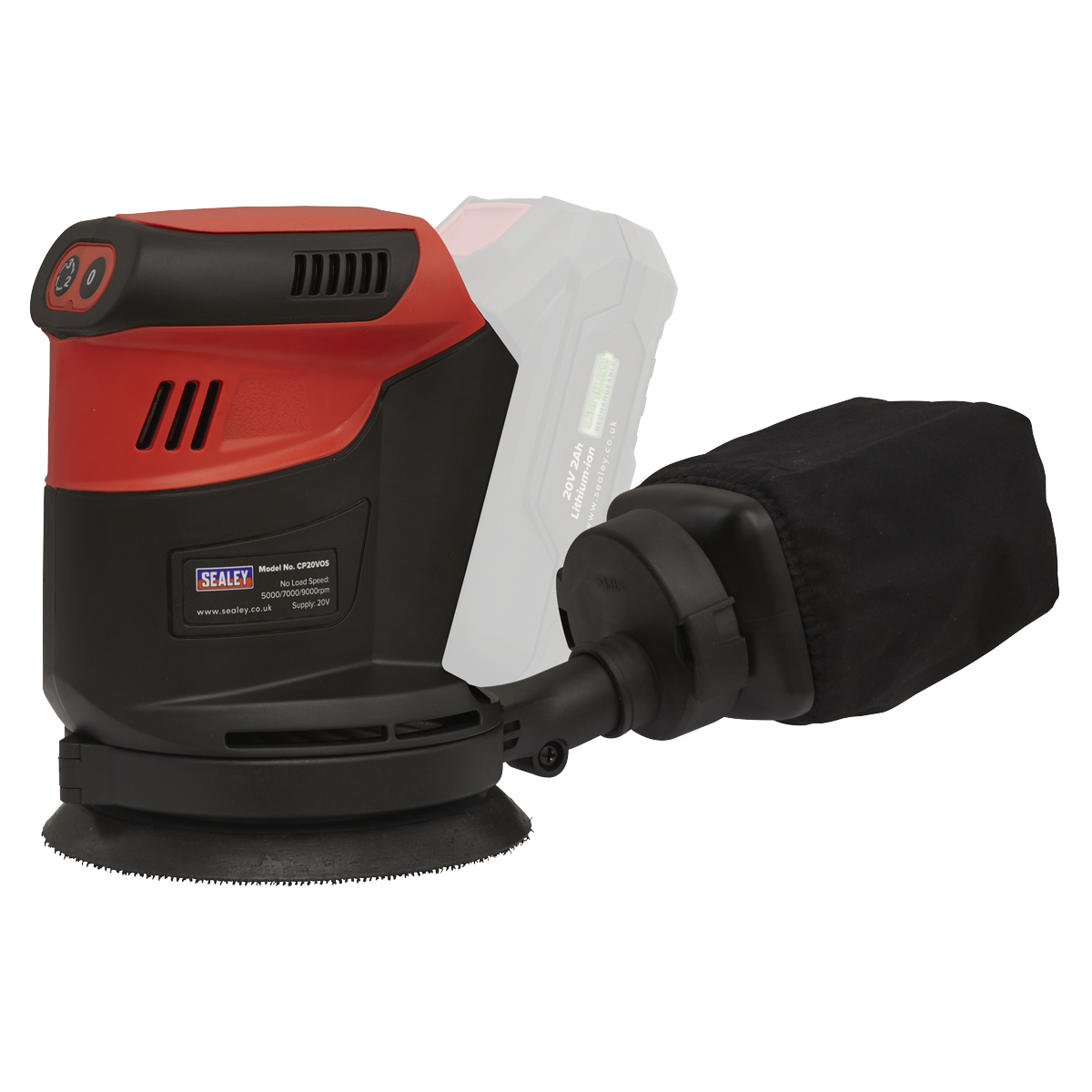 20V 125mm Orbital Palm Sander - Body Only