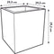 Vivo Next 30cm Square Plastic Indoor & Outdoor Planter - Living Concrete