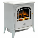 Chourchevel Optiflame Electric Stove - Matt White