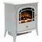 Chourchevel Optiflame Electric Stove - Matt White