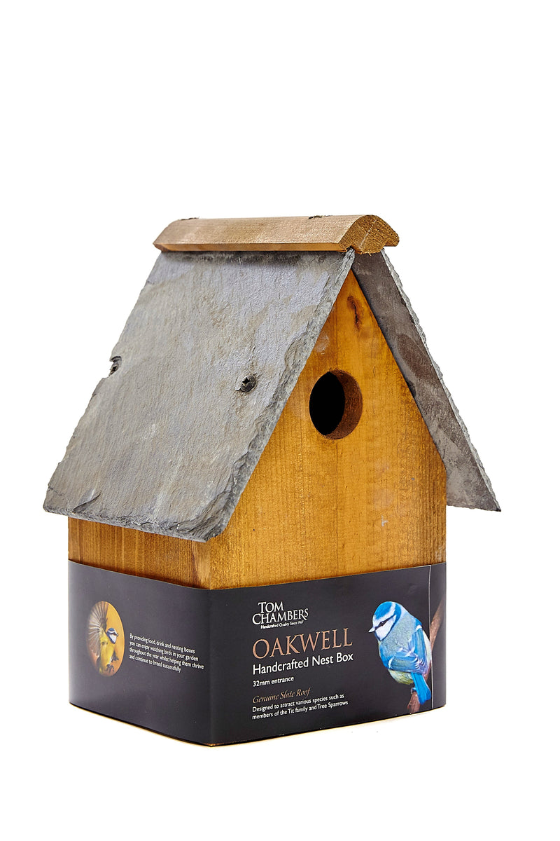 Tom Chambers Oakwell Nest Box - (32mm entrance) - Medium