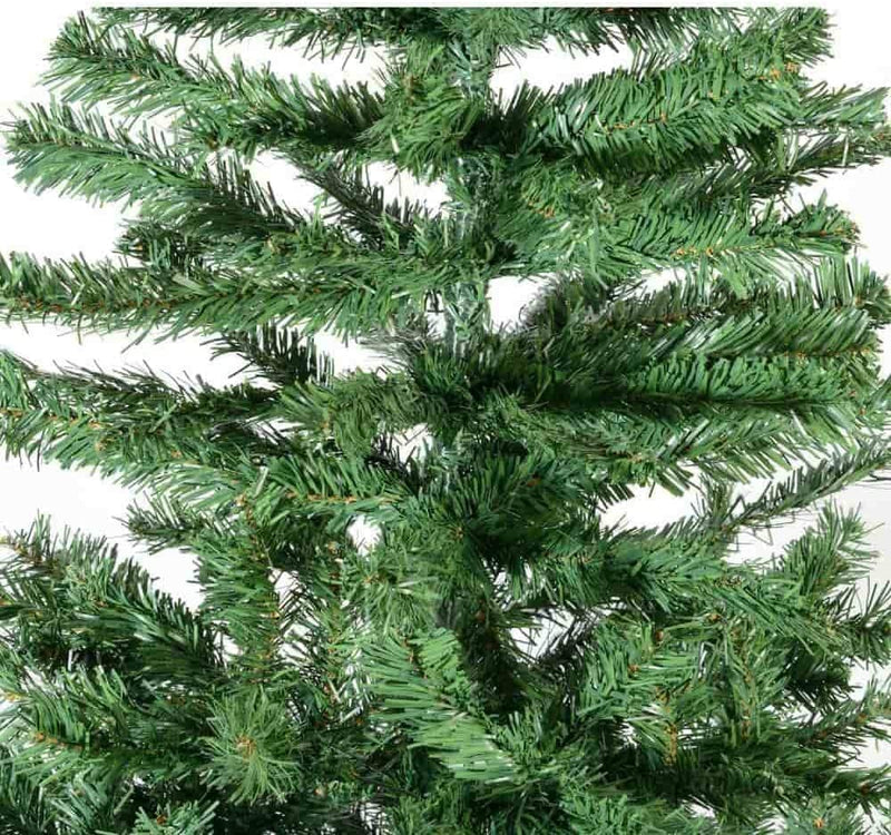 6ft Artificial Green Christmas Tree with Plastic Stand