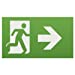 Emergency Lighting Legend Set (Pack of 2) - Left/Right Arrow