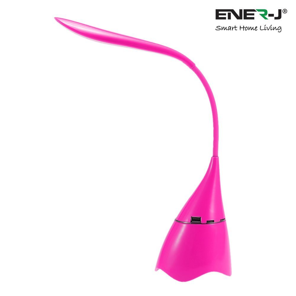 LED Desk Lamp with Bluetooth Speaker - Black