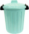 Small Bin with Clip on Lid 7L - Light Green