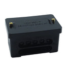 2 x 5 Way DP 100A Service Connector Block - Black