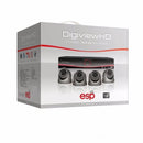 4 Channel Digiview AHD CCTV 4 Dome Camera Kit, 1TB