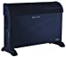 Adjustable Black Electric Fan Room Heater