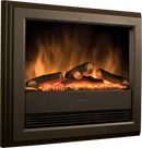 Bach Wall Mounted Electric Fire - Black