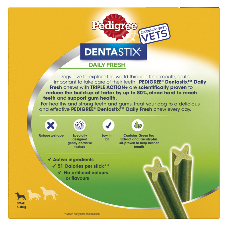 Dentastix Fresh Daily Dental Chews Small Dog 35 Sticks