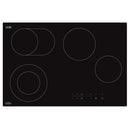 77cm Dual Zone Hob, Black