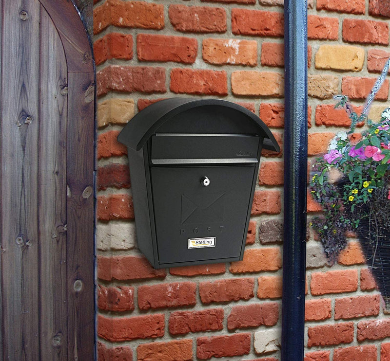 Classic 2 Post Box - Black