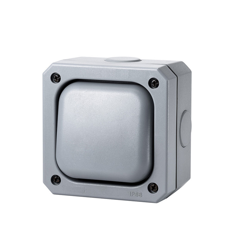 Live 1G 2 Way 20A IP66 Outdoor Weatherproof Retractive Switch