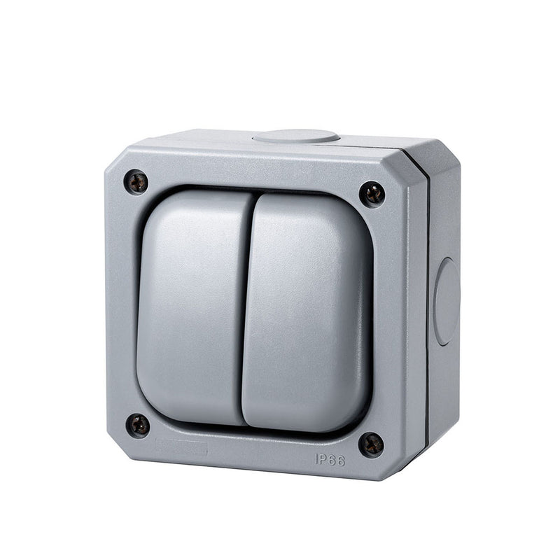 Live 2G 2 Way 20A IP66 Outdoor Weatherproof Switch