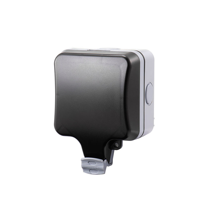 Live 1G 13A Weatherproof Switched Socket IP66