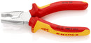 Knipex 03 06 160 Combination Pliers insulated with multi-component grips, VDE-tested chrome-plated 160 mm