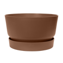 Elho Greenville Bowl 33 - Flowerpot - Ginger Brown - Outdoor! - Ø 32.50 x H 19.40 cm