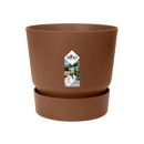 Elho Greenville Round 30 - Flowerpot - Ginger Brown - Outdoor! - Ø 29.50 x H 27.80 cm