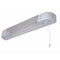 White Dual Voltage IP20 Bathroom Shaver Light with Shaver Socket 110v/240v