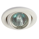 Knightsbridge IP20 12V 50W max. L/V White Eyeball Downlight with Bridge