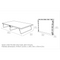 Value Small Double Folding Bed - Dimensions