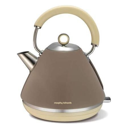 Morphy Richards Accents 1.5 Litre Pyramid Kettle, Barley