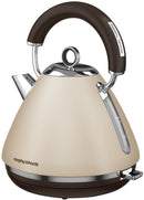 Morphy Richards Accents 1.5 Litre Pyramid Kettle, Sand