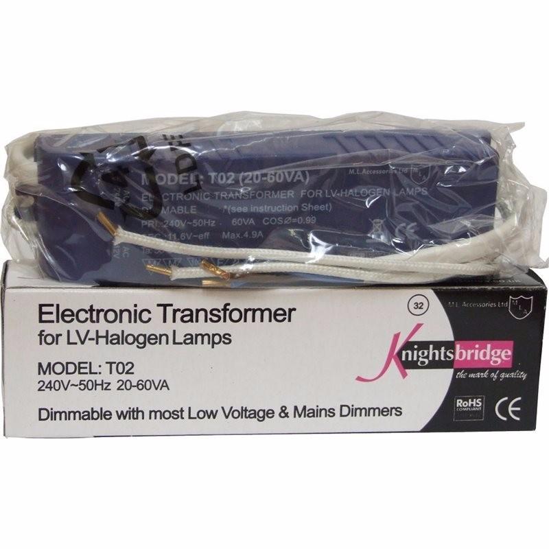 60va Electronic Dimmable Transformer For Low Voltage Halogen Lamps