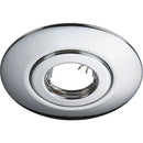 Recessed Downlight Hole Converter Kit - Chrome