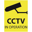 100mm x 75mm CCTV In Operation Sticker