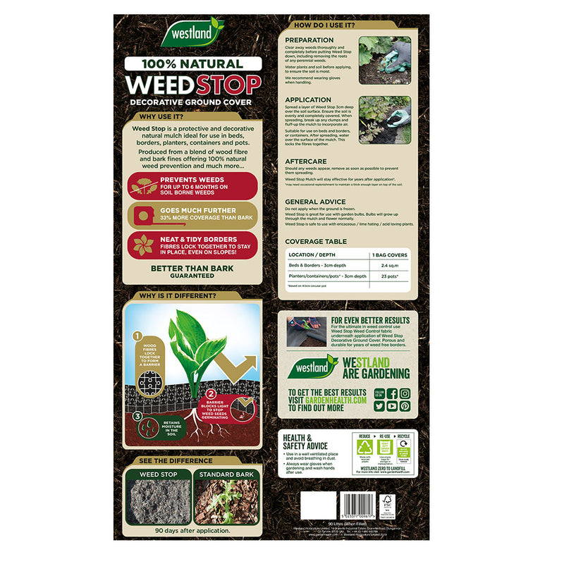 Weed Stop Decorative Ground Cover 90L