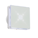 Knightsbridge 100mm/4 inch LED Backlit Extractor Fan with Overrun Timer - White