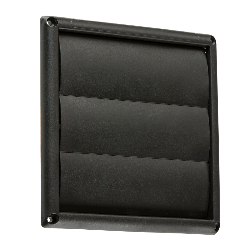 Knightsbridge 100mm/4 inch Gravity Shutter - Black