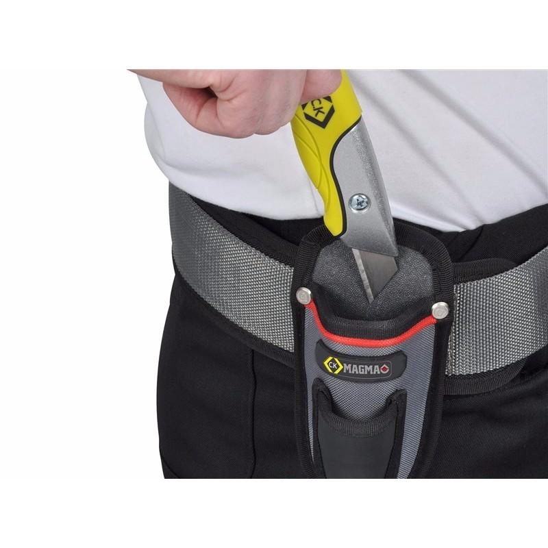 Clip On Knife Holder Cutproof Safety Pocket for Toolbelt