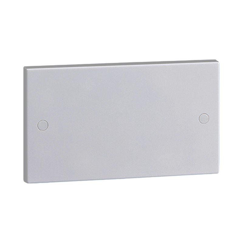 White 2G Blanking Plate Electric Wall Switch Box