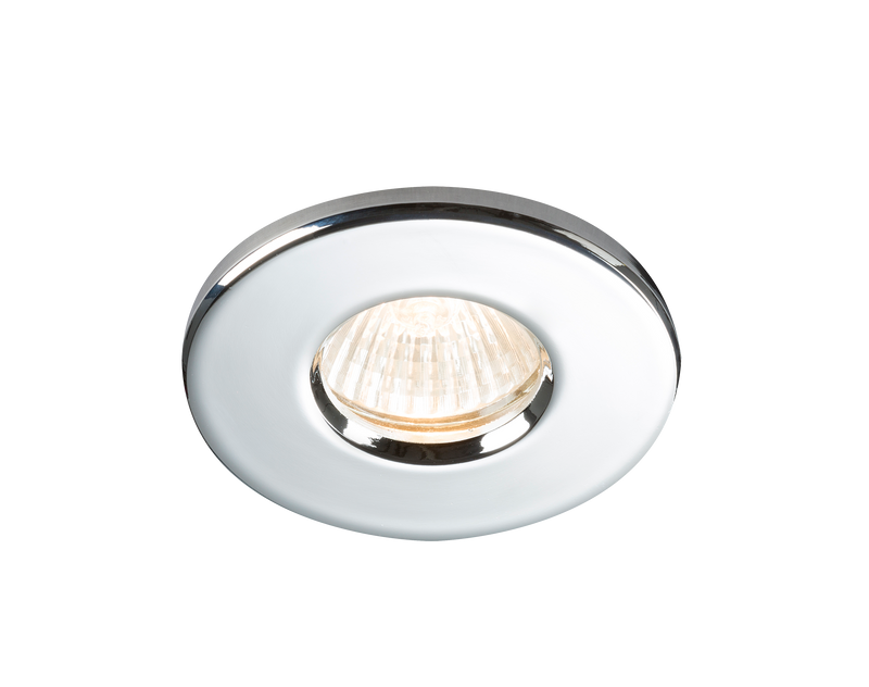 Knightsbridge IP65 GU10 Recessed Downlight - Chrome