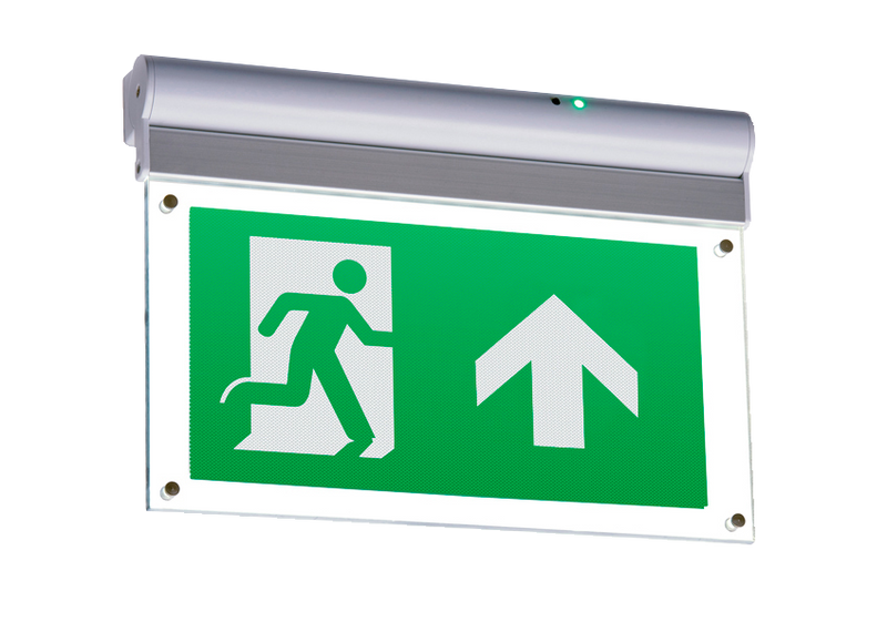 Knightsbridge 230V IP20 Wall or Ceiling Mounted LED Emergency Exit Sign