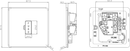 Knightsbridge Screwless 13A Fused Spur Unit - Matt White