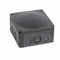 Combi 108/5 20A Black IP66 Weatherproof Junction Adaptable Box Enclosure With 5 Way Connector