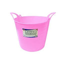 26L Heavy Duty Flexi Flexible Garden Container Storage Bucket Tub - Pink