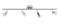 Knightsbridge 230V GU10 Quad Bar Spotlight - Chrome