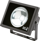 IP65 Adjustable Low Energy LED Security Flood Light Black Aluminium - 10W