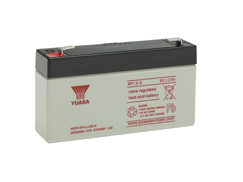 Yuasa 6V 1.2Ah NP General Purpose VRLA Battery