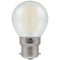 Crompton LED Round Filament Dimmable Pearl 5W 2700K BC-B22d