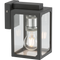 Knightsbridge 230V IP23 E27 Wall Lantern - Anthracite