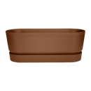 Elho Greenville Trough Long 50 - Planter - Ginger Brown - Outdoor! - L 19.82 x W 48.96 x H 17.95 cm