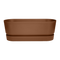 Elho Greenville Trough Long 50 - Planter - Ginger Brown - Outdoor! - L 19.82 x W 48.96 x H 17.95 cm